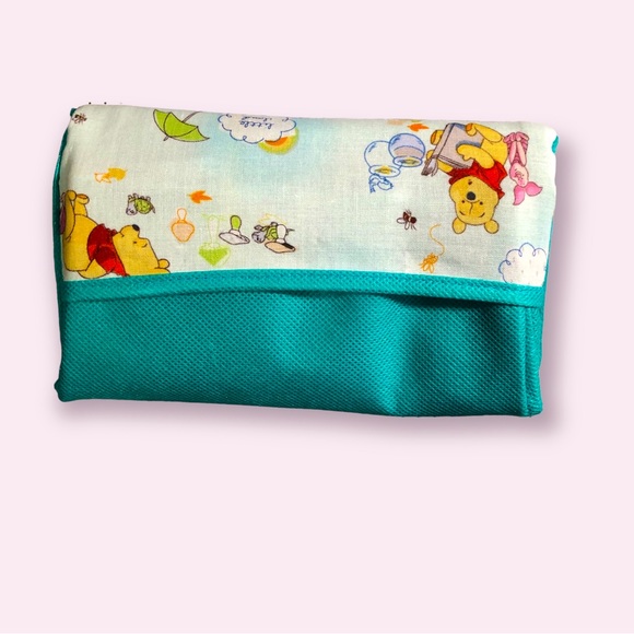 Reusable Foldable Grocery Bag Tote Winnie the Pooh Bear Shopping Tote Market bag - Picture 4 of 8